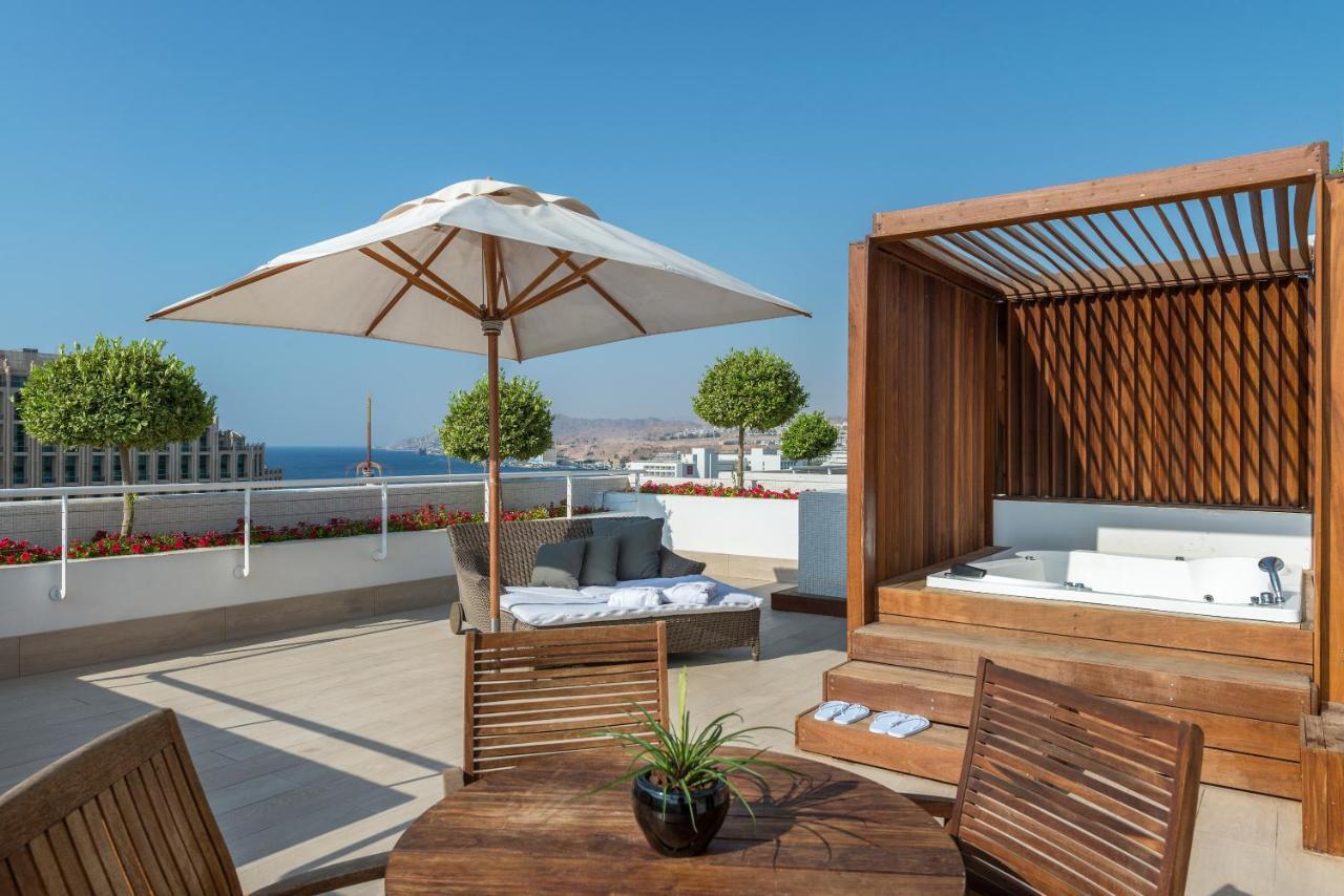 King Solomon By Isrotel Collection Eilat Exterior photo Rooftop pool at the West End